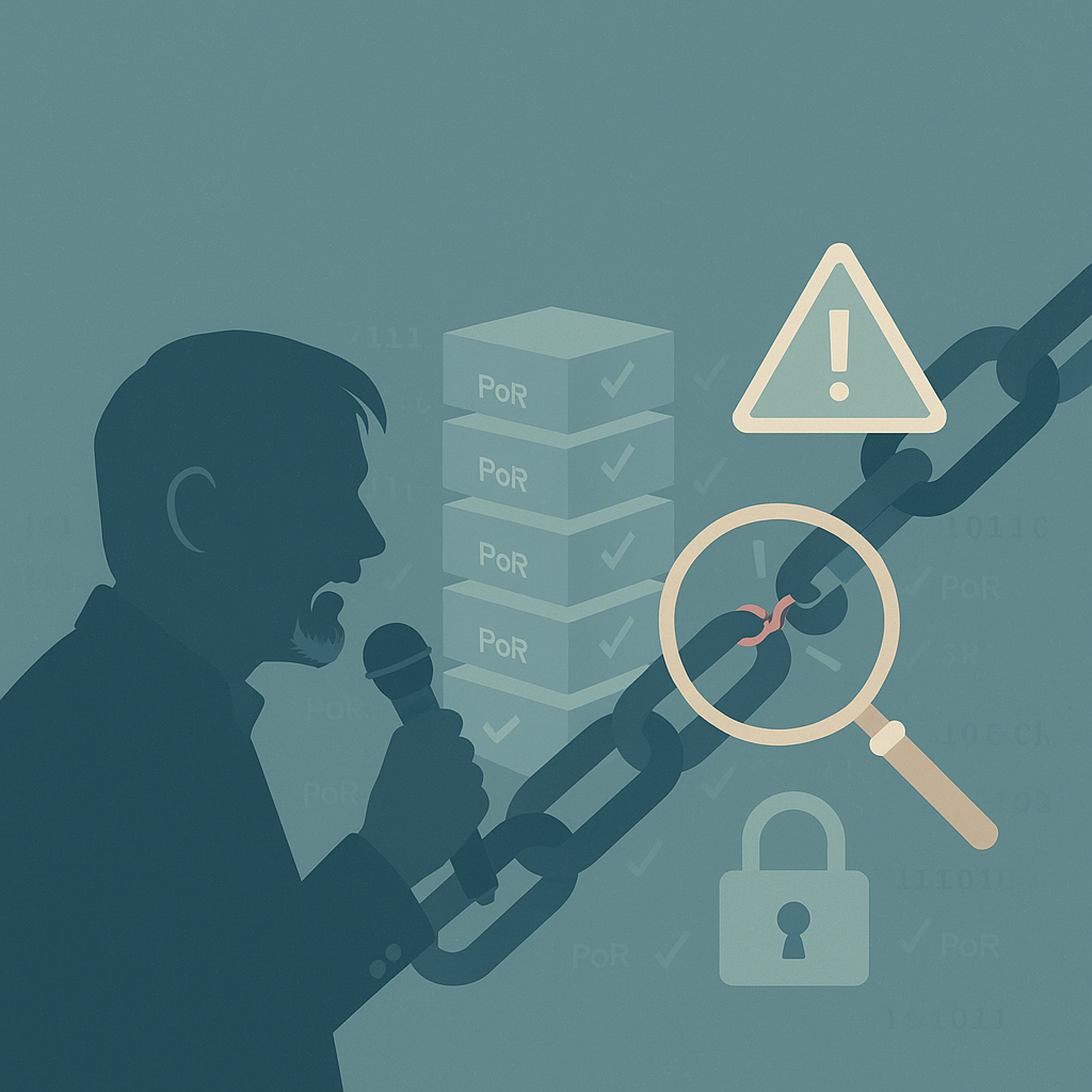Saylor warns of security risks in onchain proof-of-reserves
