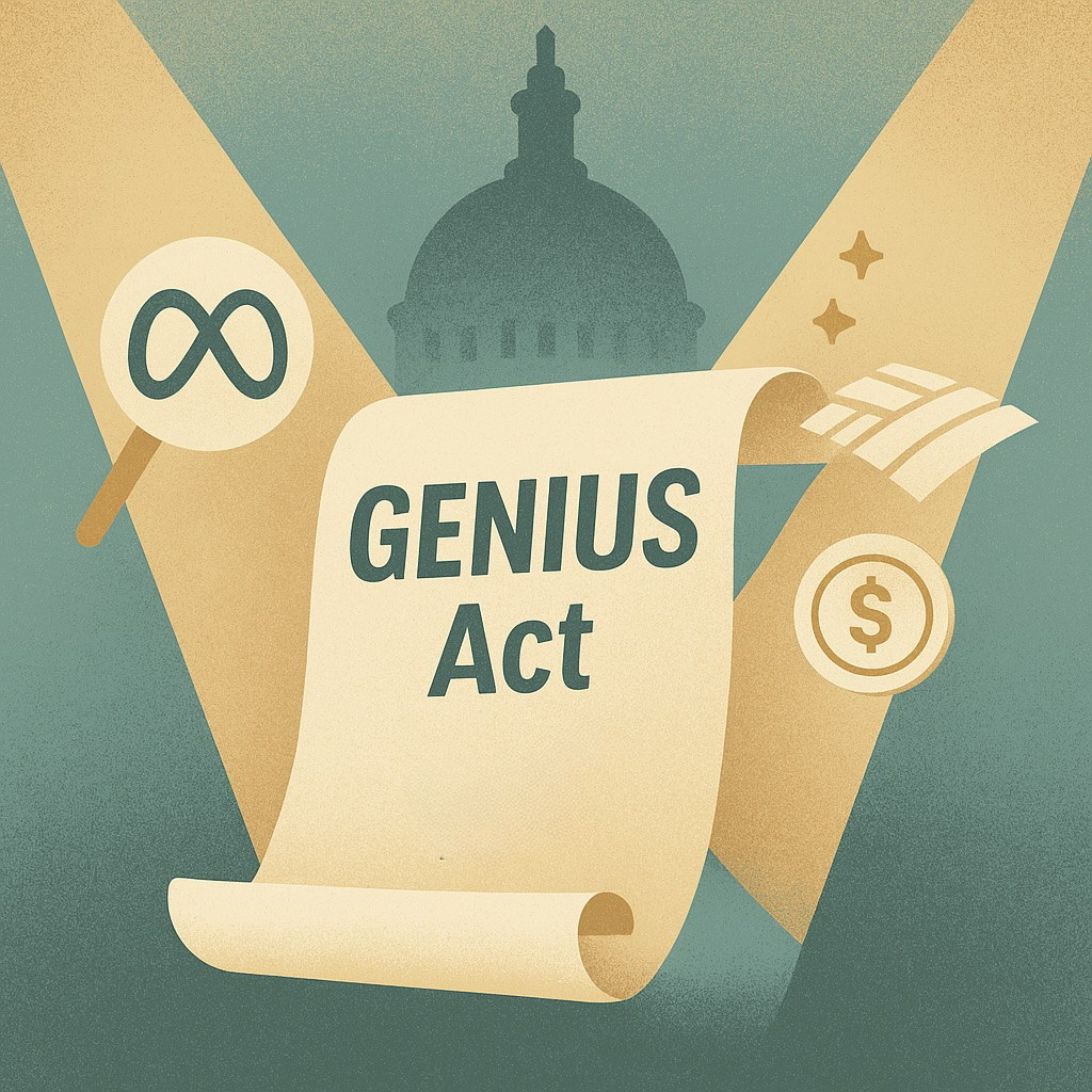 GENIUS Act advances as stablecoin momentum surges