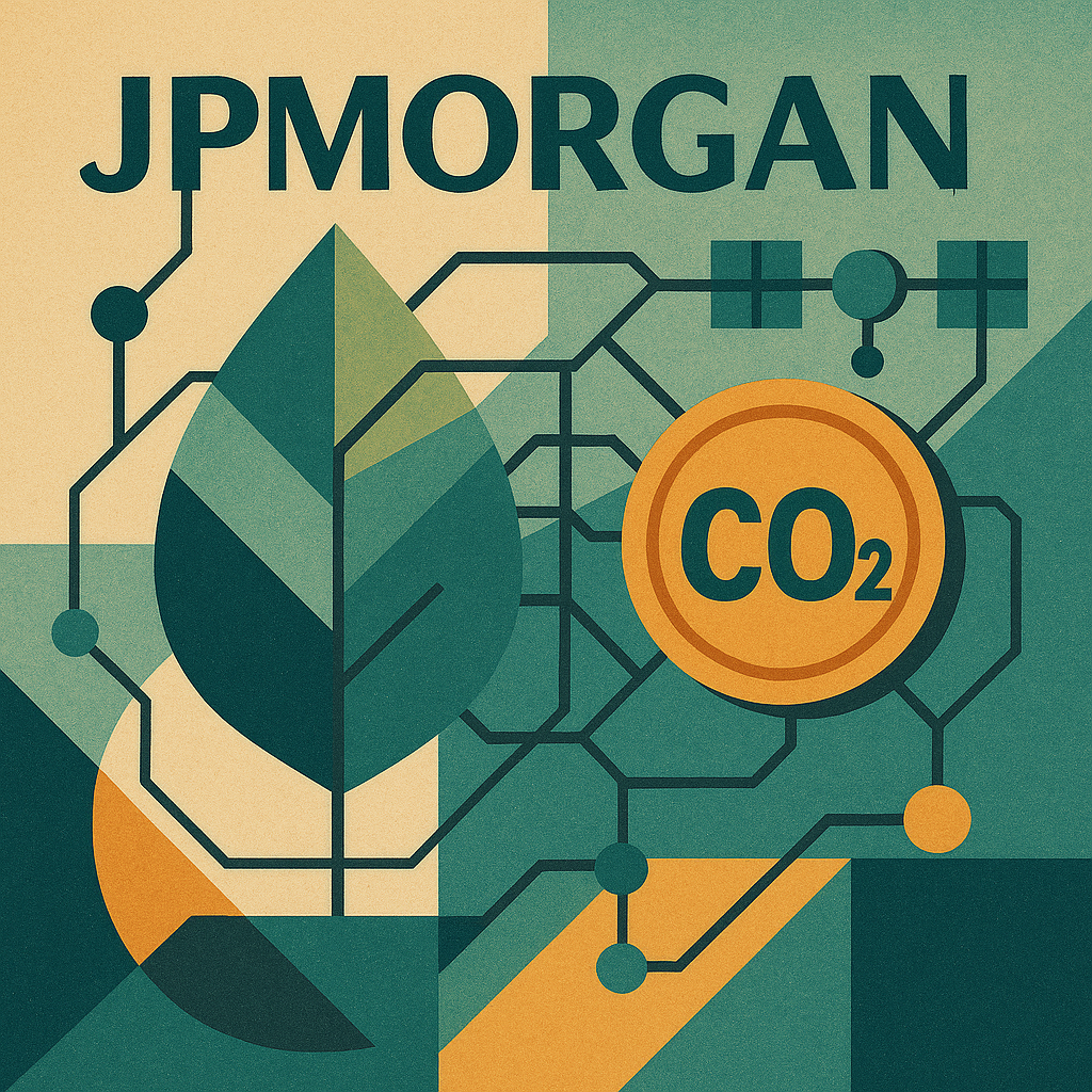 JPMorgan launches pilot for tokenized carbon credit market